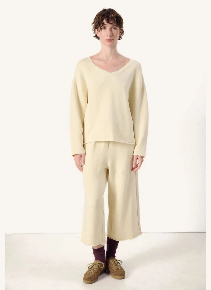 American Vintage - Nishtown Pamuk Sweatshirt | Krem
