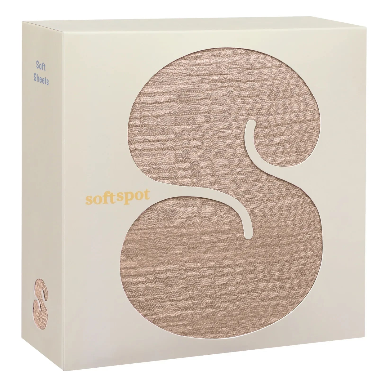 Soft Spot - Organic Cotton Elastic Fitted Sheet | Pink
