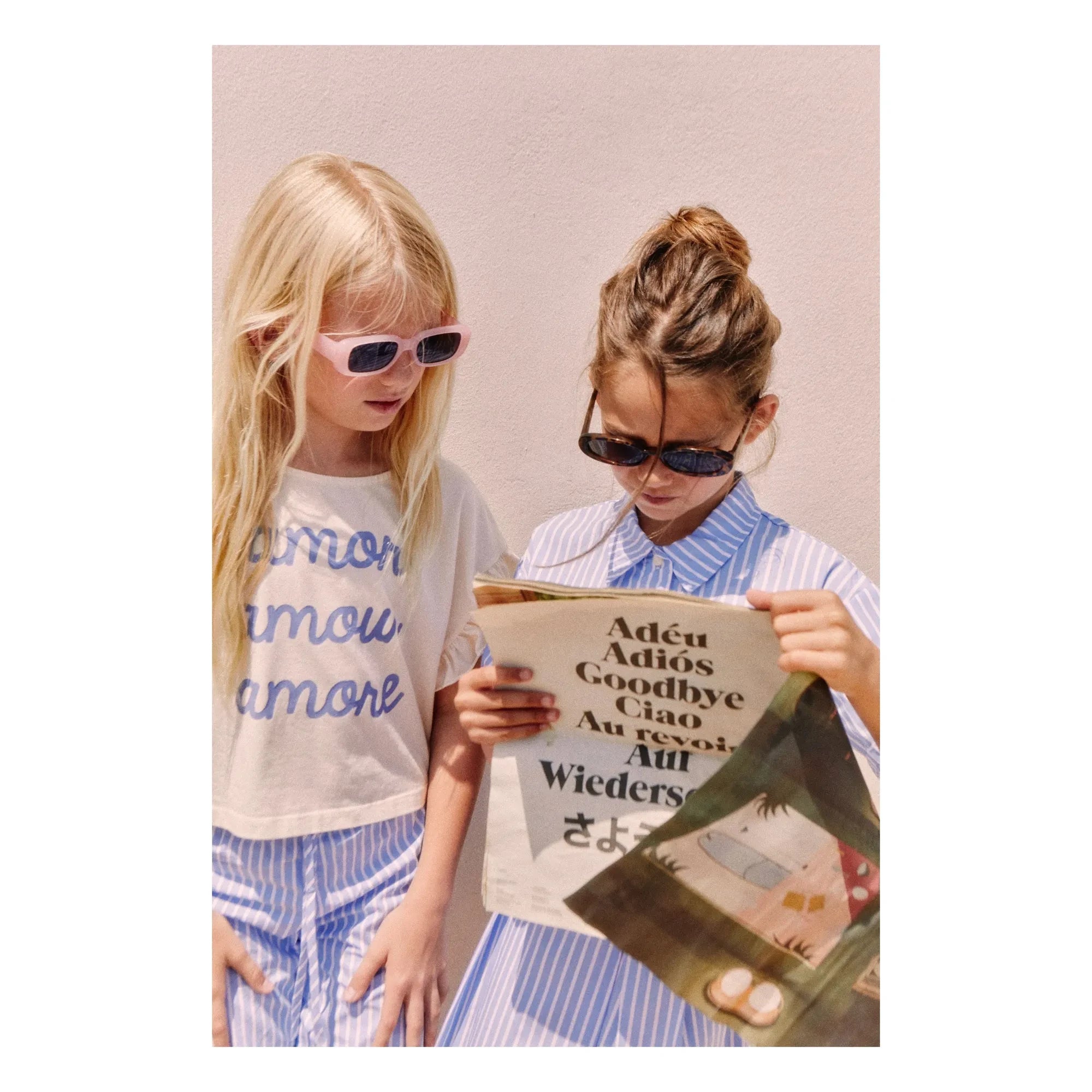 Mipounet - Amour T-shirt Organik pamuk | Ekru