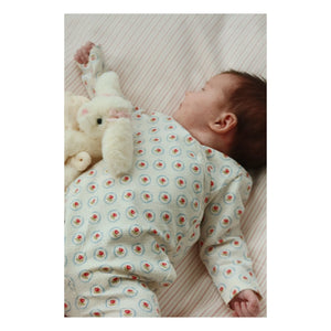 Konges Sløjd - Geometric Organic Cotton Romper | Ecru