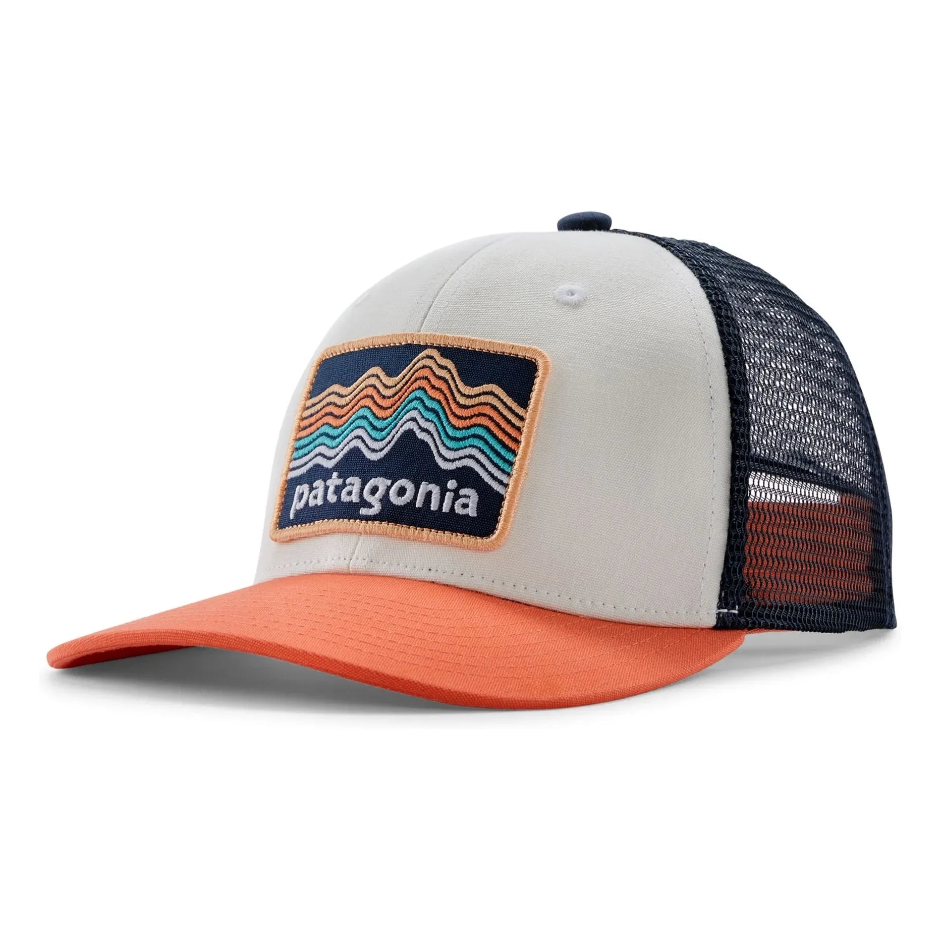 Patagonia - Organik pamuklu Trucker şapka | Mercan