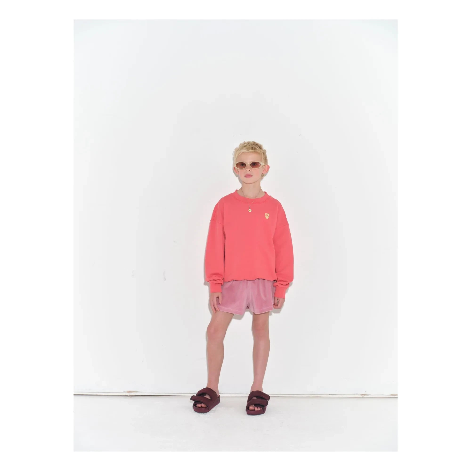 Main Story - Organic Cotton Bubble Sweat | Raving Red