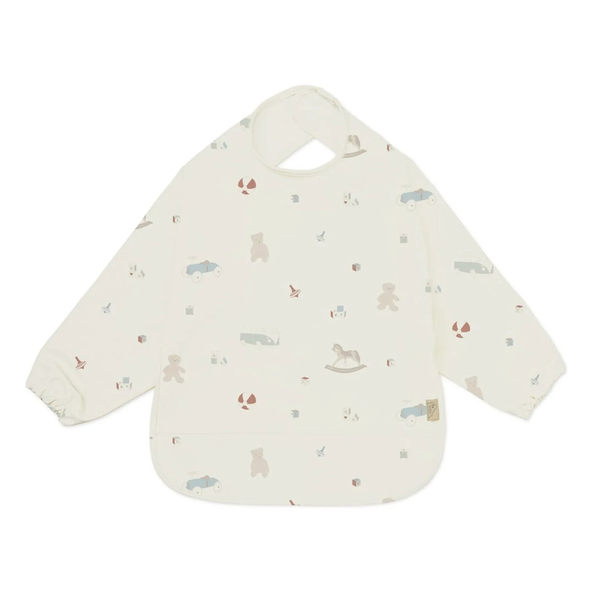 Glass Glass - Vintage Toys sleeve bib | Beige