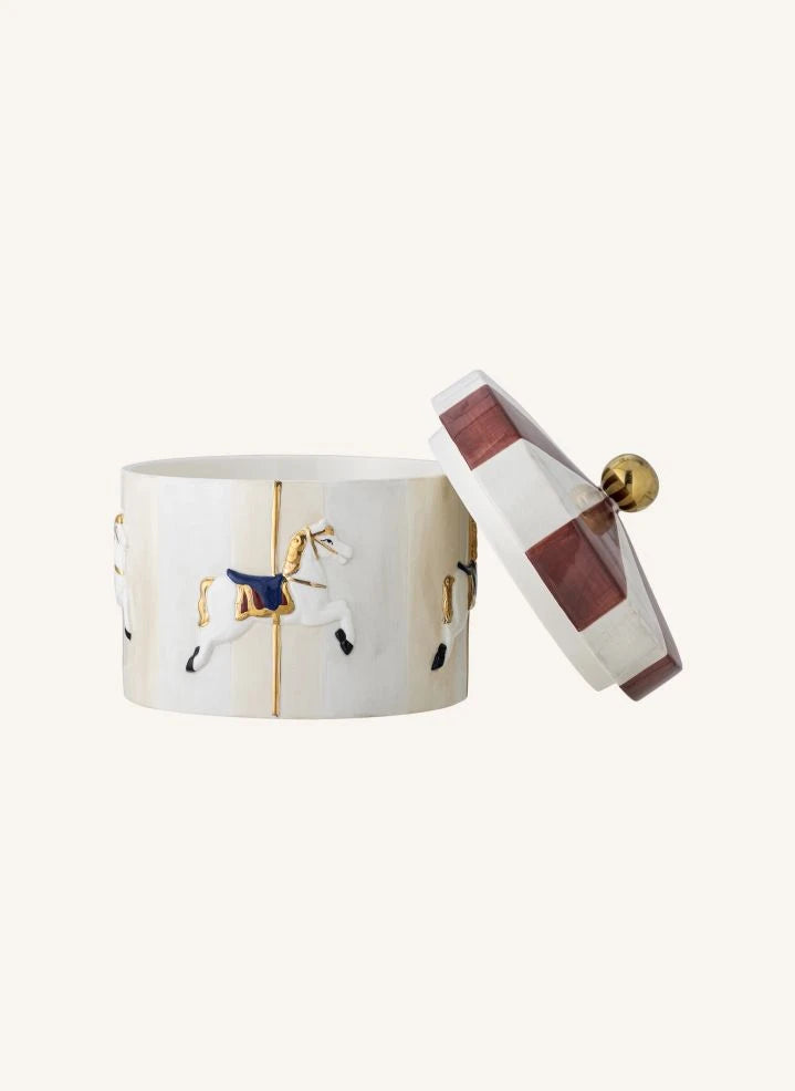 Bloomingville Mini - Carousel Storage Box | Beige