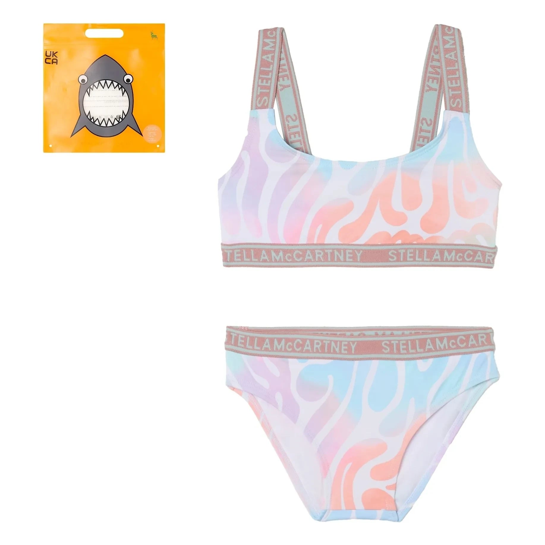Stella McCartney Kids - 2 Parça Zebra Mayo | Beyaz