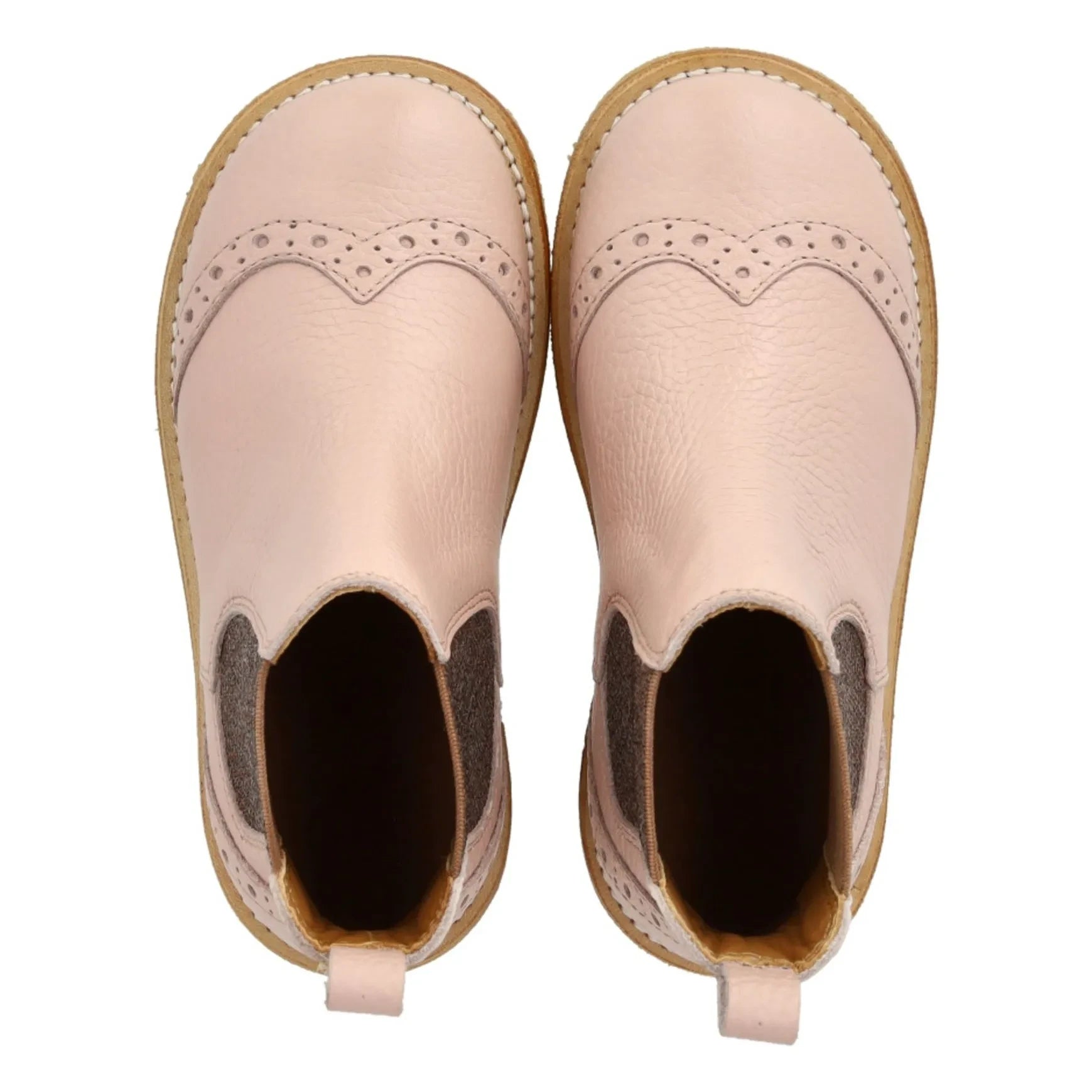 Angulus - Chelsea Brogue Botlar | Pembe