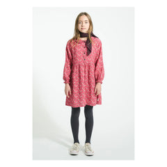 Piupiuchick - Floral Claudine Collar Dress | Pink