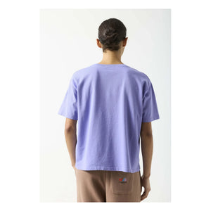 American Vintage - Fizvalley Cotton T-Shirt | Iris
