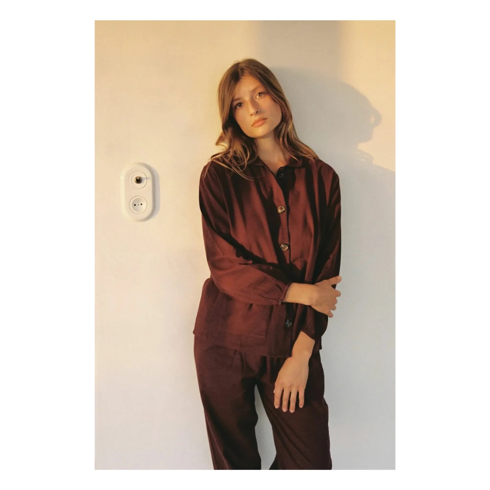 Scarlette Ateliers - Claudine Jasper Pajamas | Burgundy