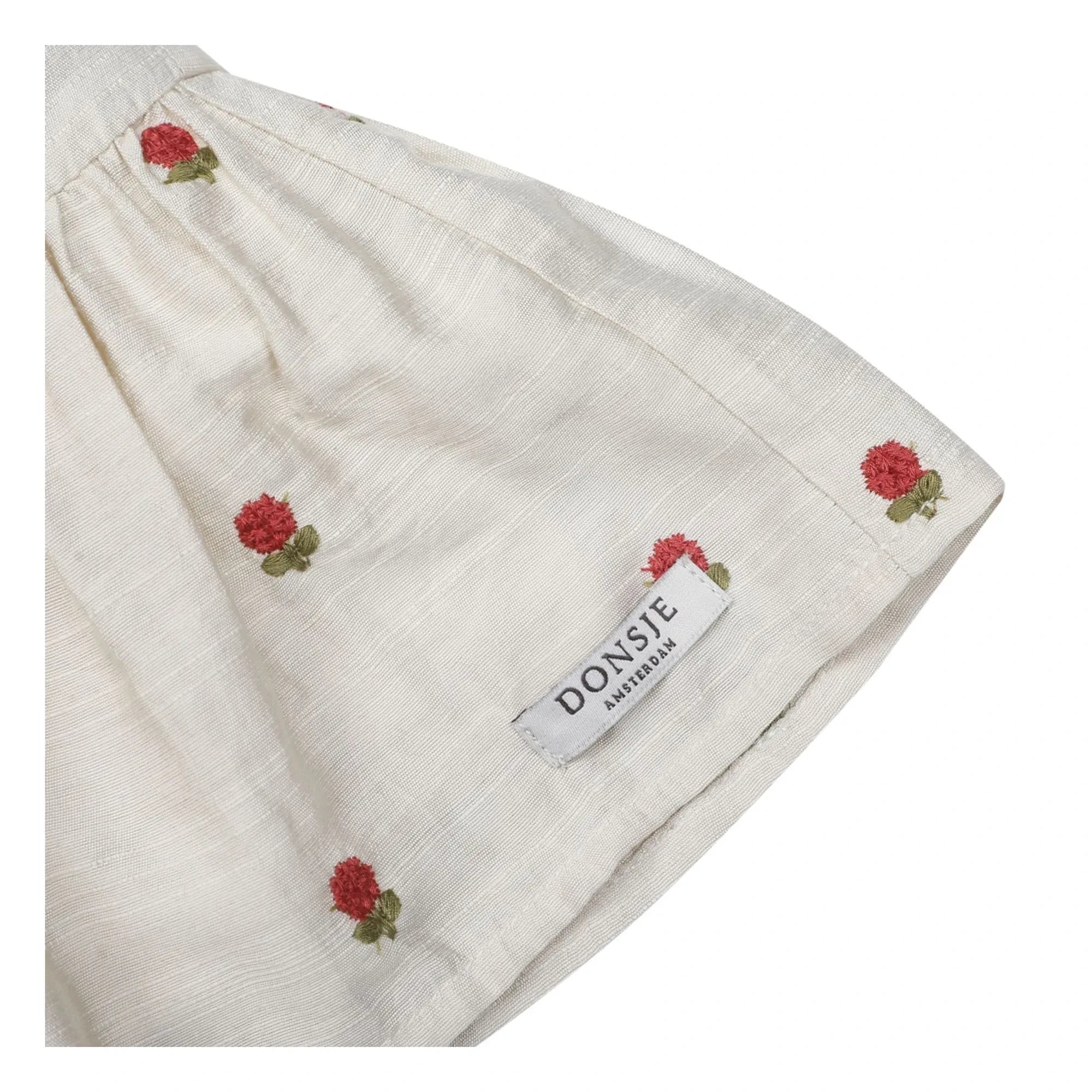 Donsje - Lazie Fleurs Tencel Skirt | Ivory