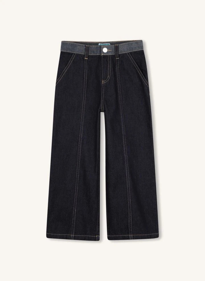 Kenzo - Jean Geniş Paça | Koyu Mavi