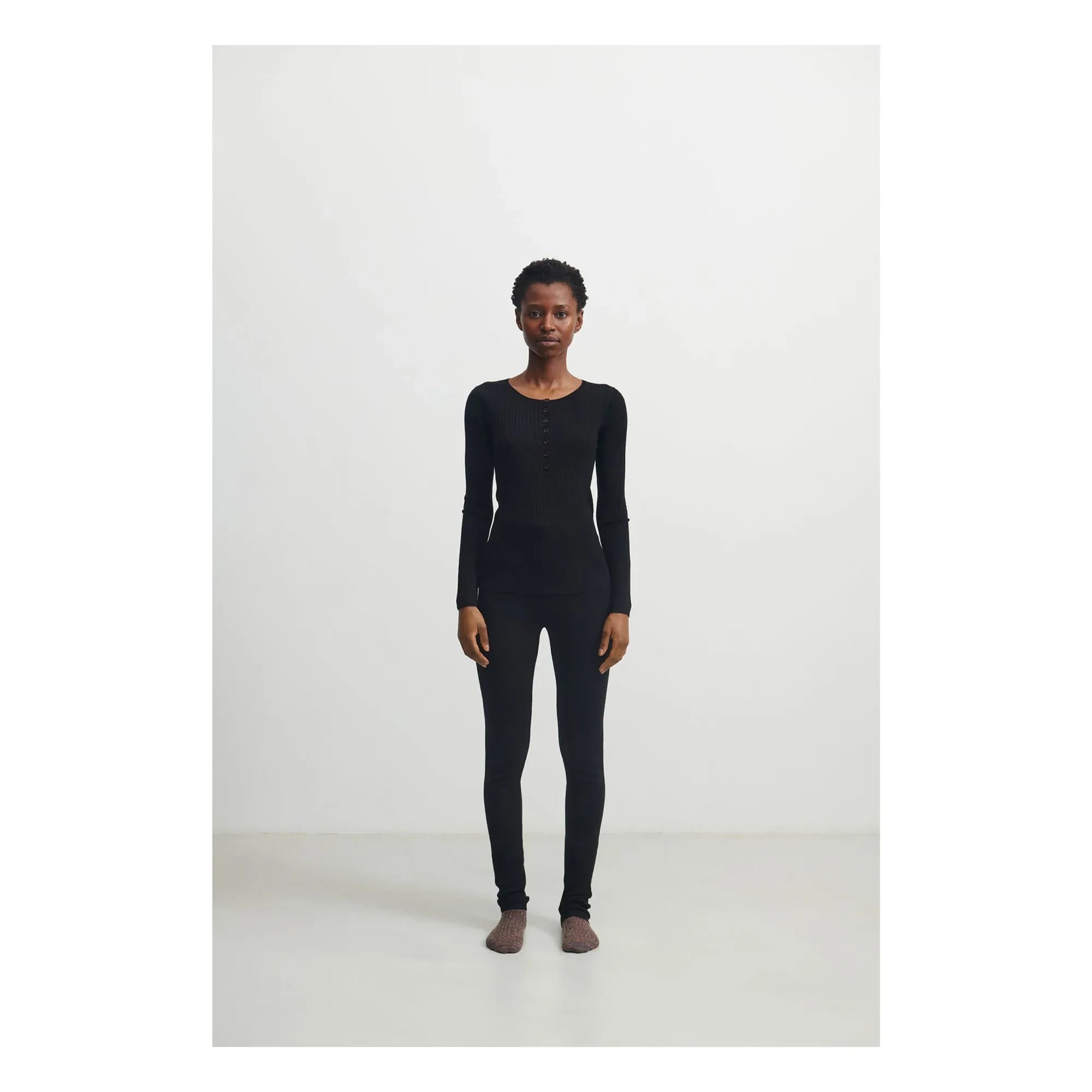 FUB - Merino Wool Leggings - Women's Collection | Black