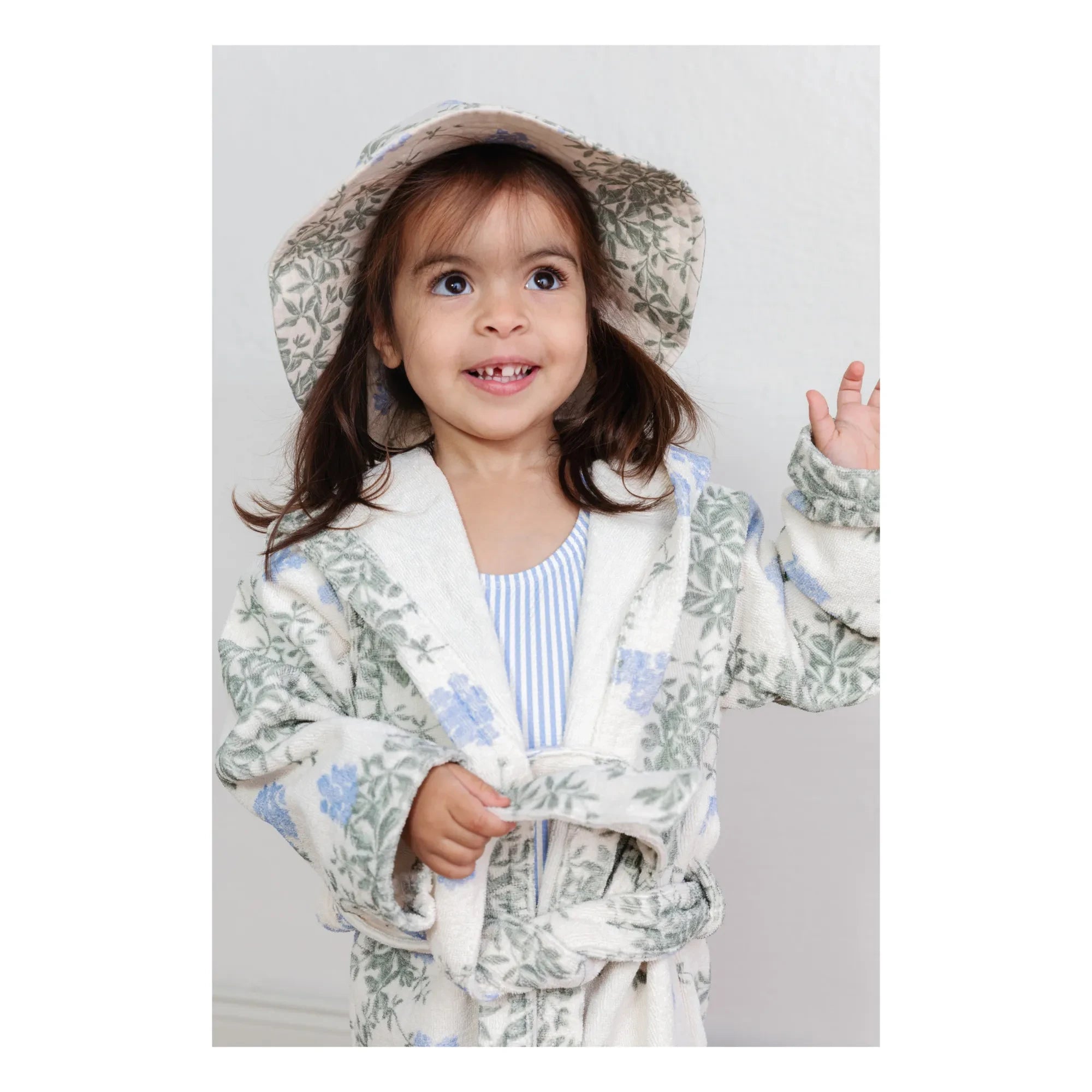 garbo&friends - Plumbago Bathrobe | Blue