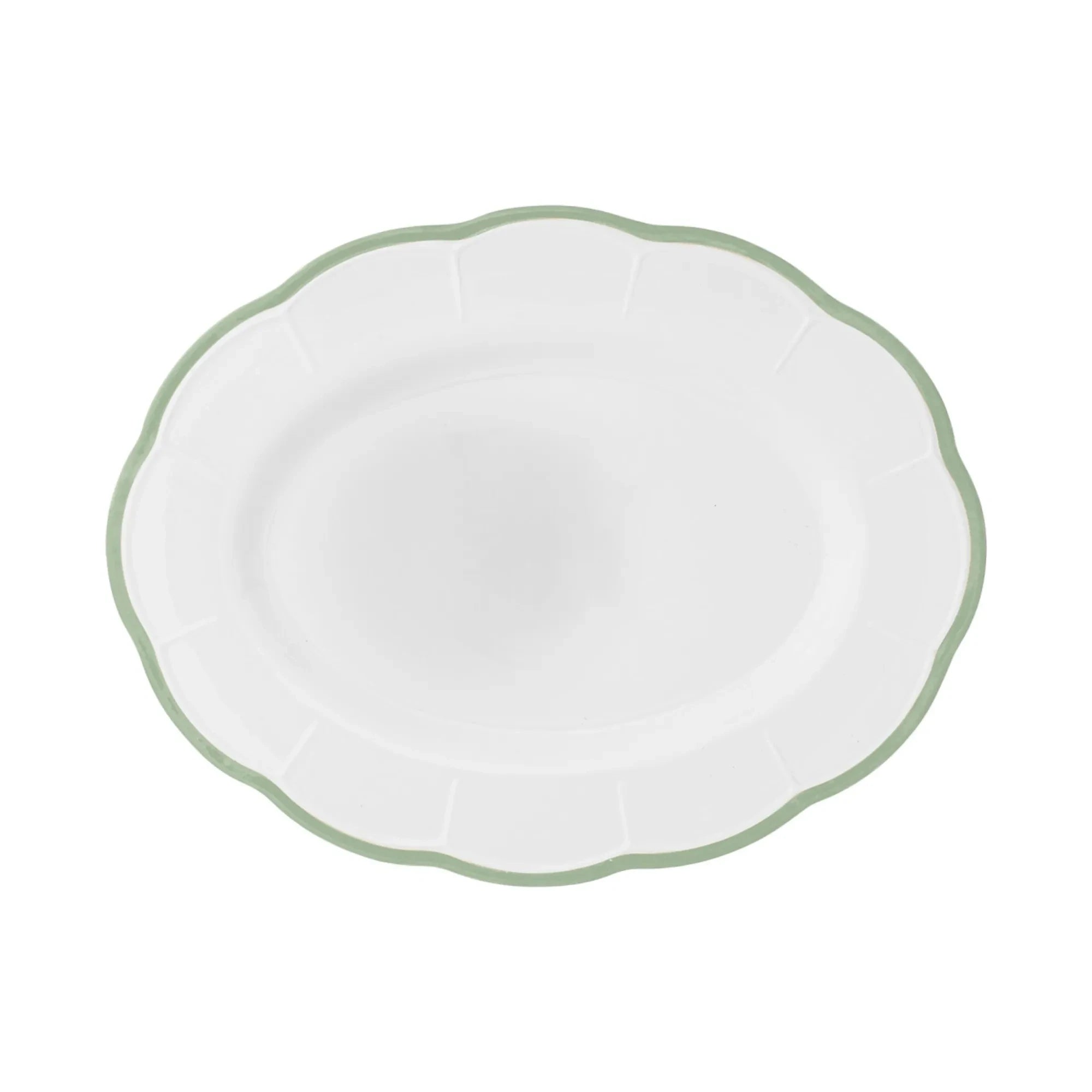 Bitossi - Petalo Serving Plate | Green Water