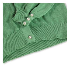 Molo - Guinevere Organic Cotton Cardigan | Green