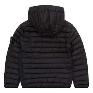 Stone Island - Logo Hooded Jacket | Black