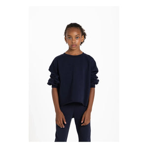 Smallable Kid - Kensington organik pamuk sweatshirt | Lacivert