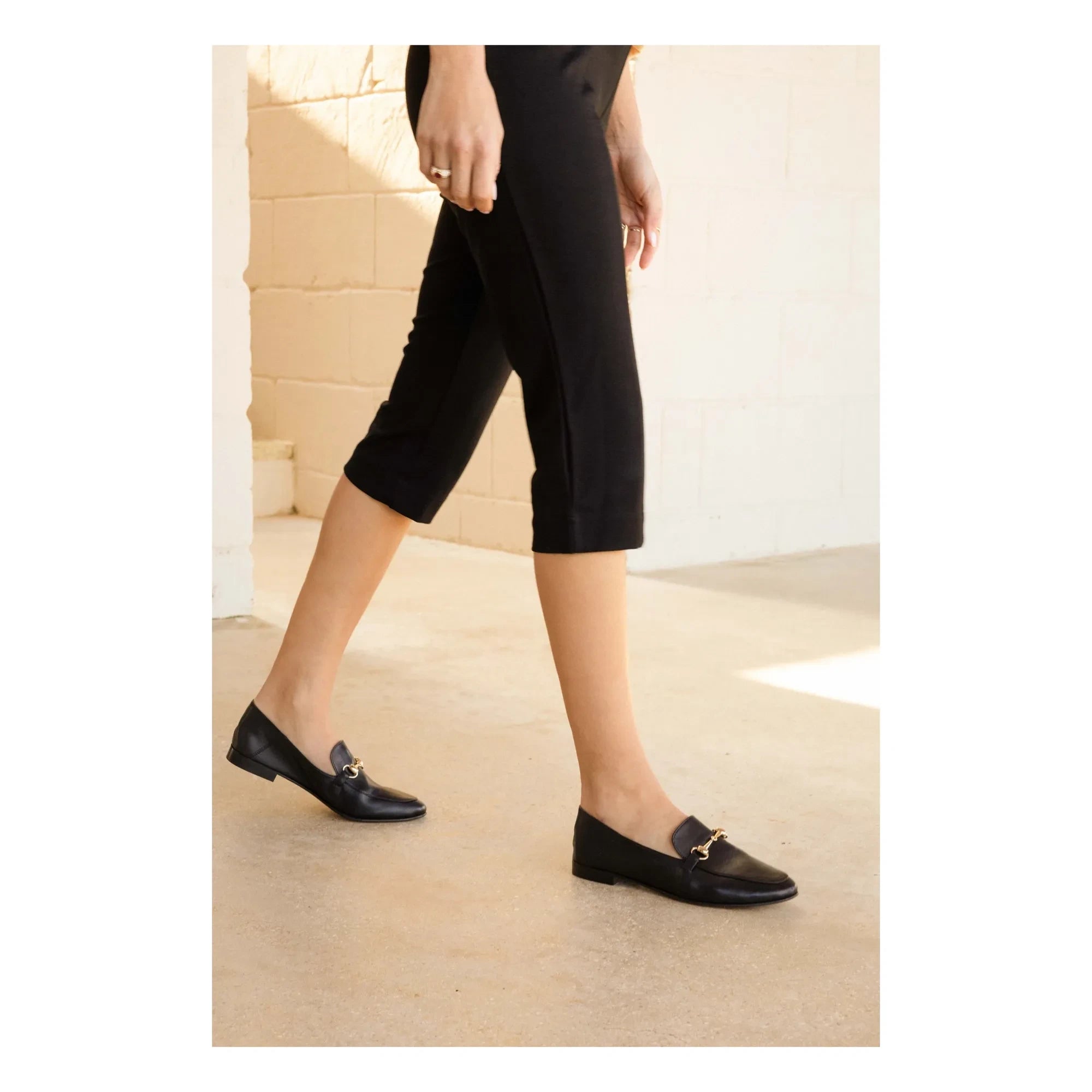 Bobbies - Jill Deri Loafer | Siyah
