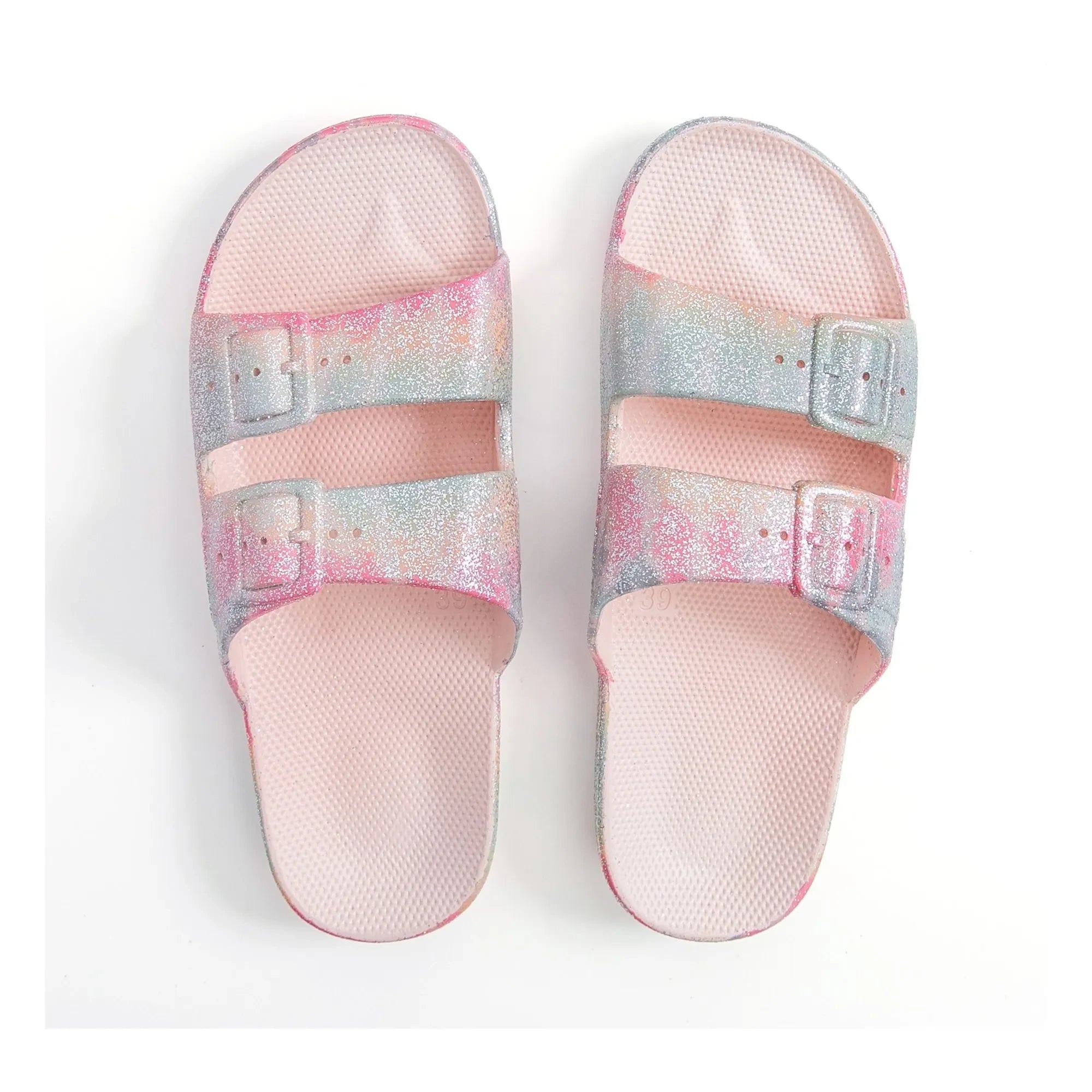 Freedom Moses - Lenny Glitter Sandals | Light Pink