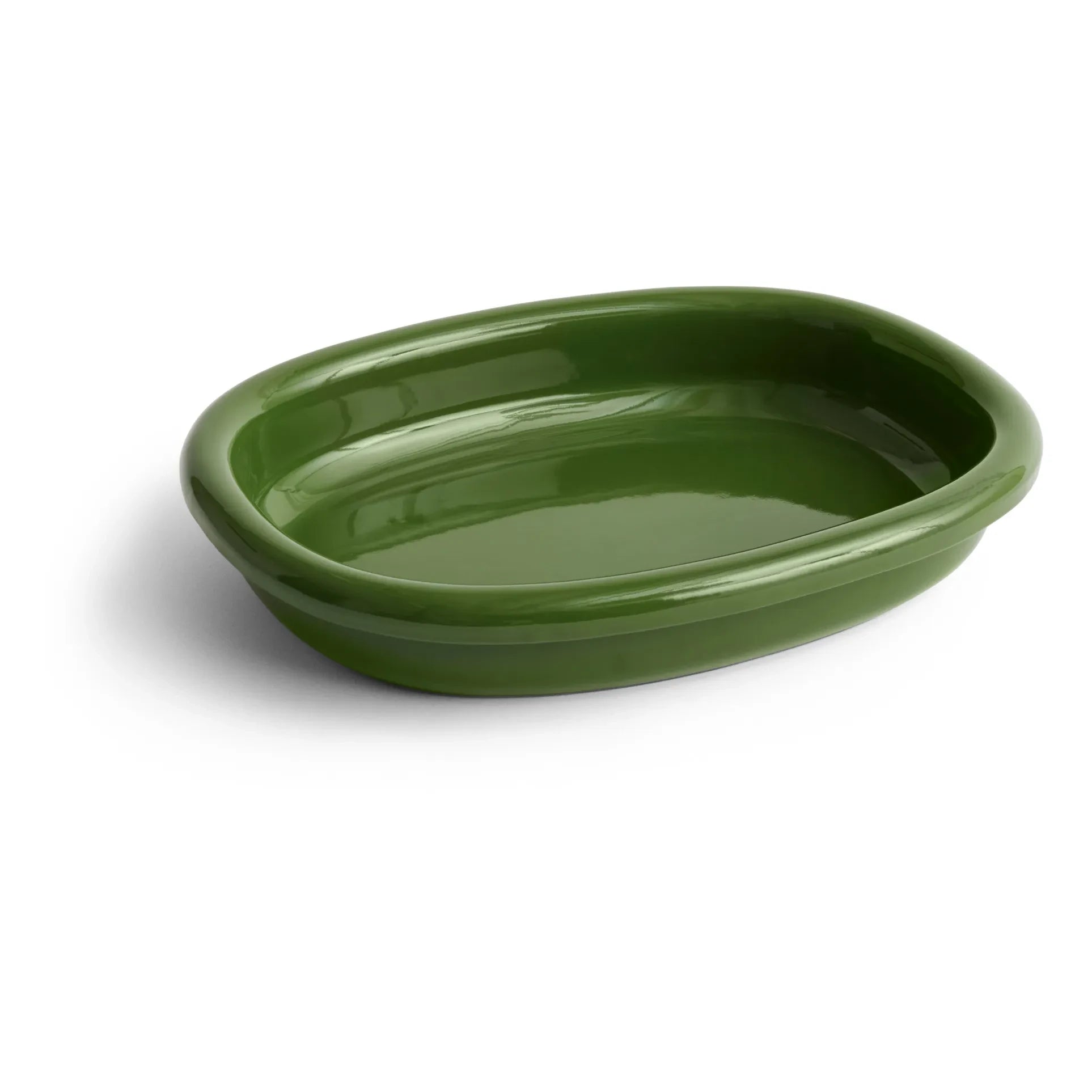 Hay - Terracotta Clay Plate, Rui Pereira | Green