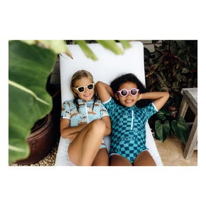 Beach & Bandits - Waves Recycled Fiber UV Protective Swimsuit | Mint Green