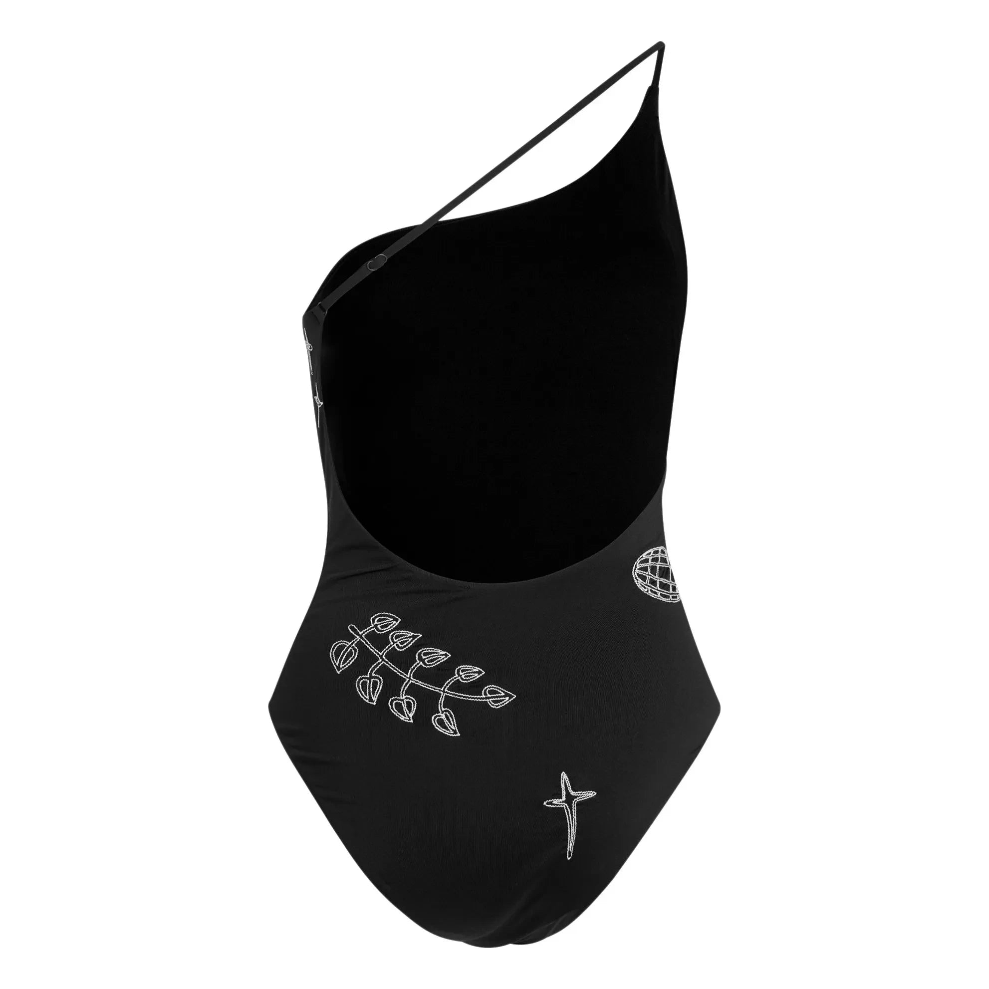 OAS - Tuffo Embroidered Swimsuit | Black