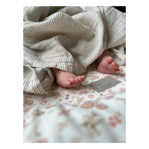 Cam Cam - Striped Swaddle | Camel