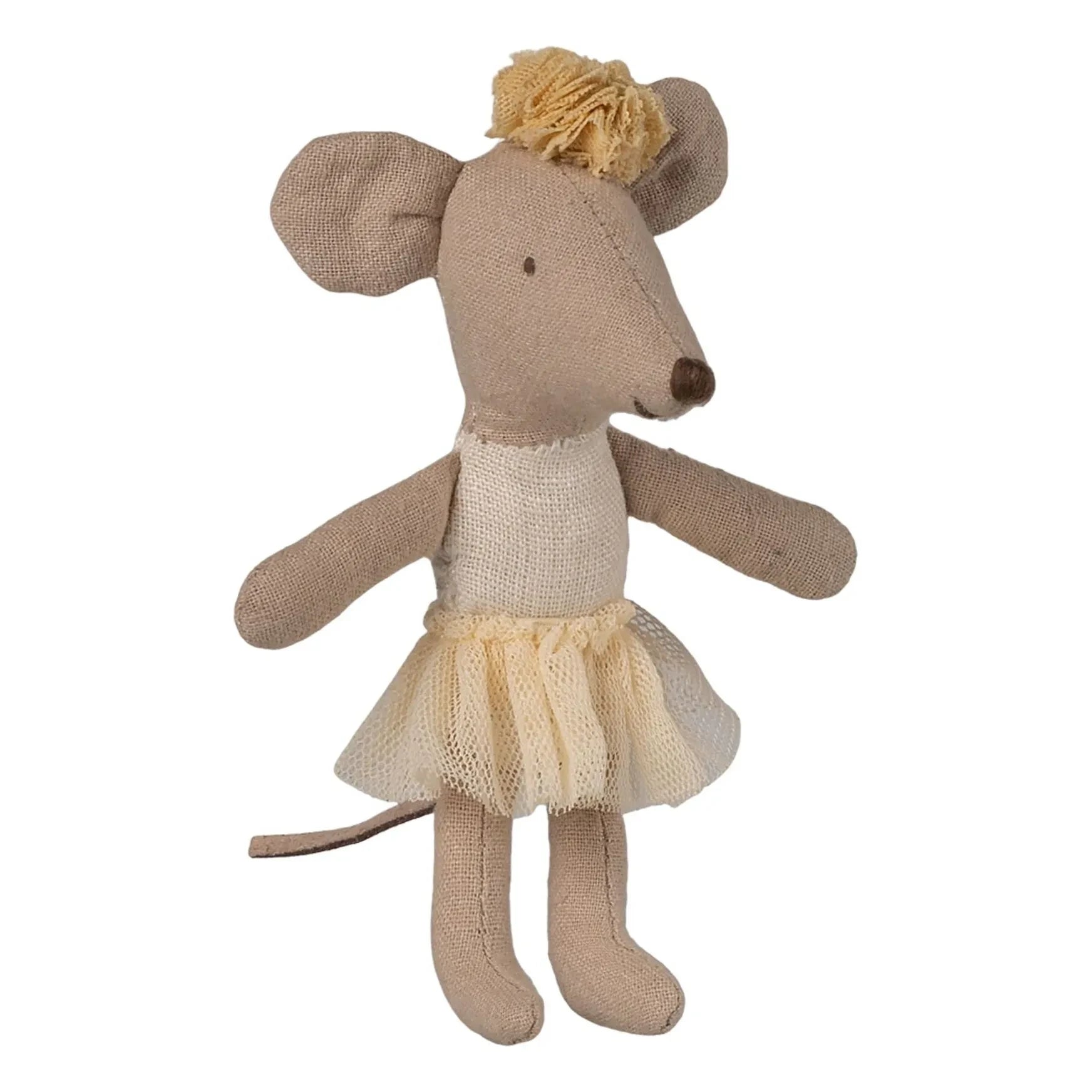 Maileg - Ballerina Mouse | White