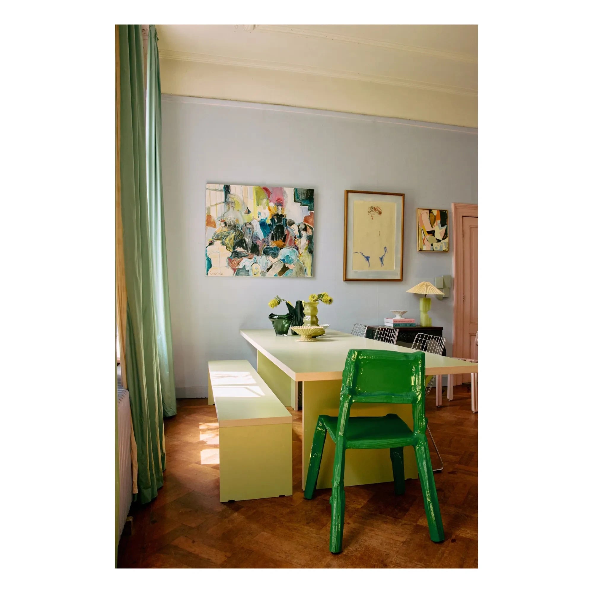 HKliving - Wall Art Levels | Green