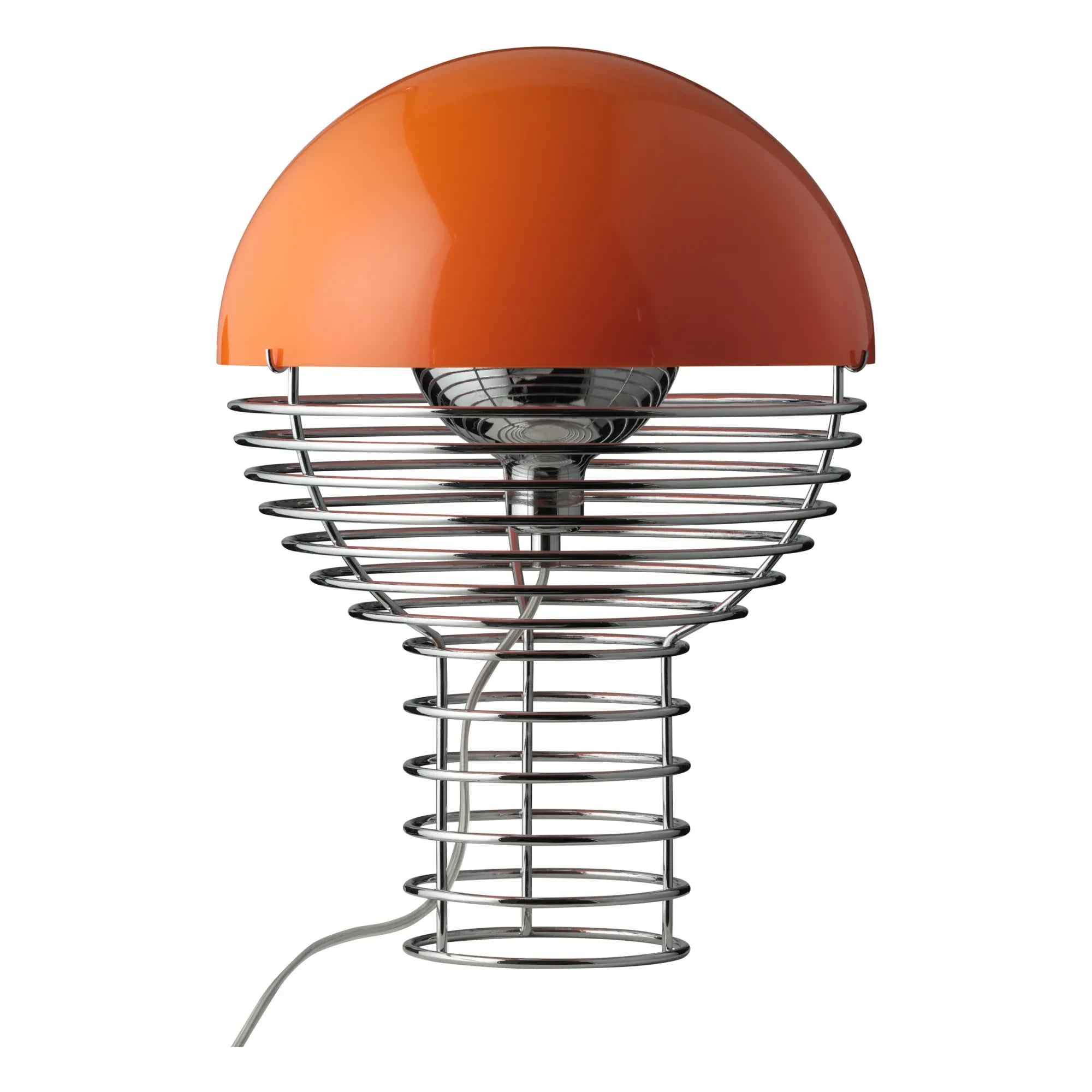 Verpan - Wire table lamp - Verner Panton | Orange