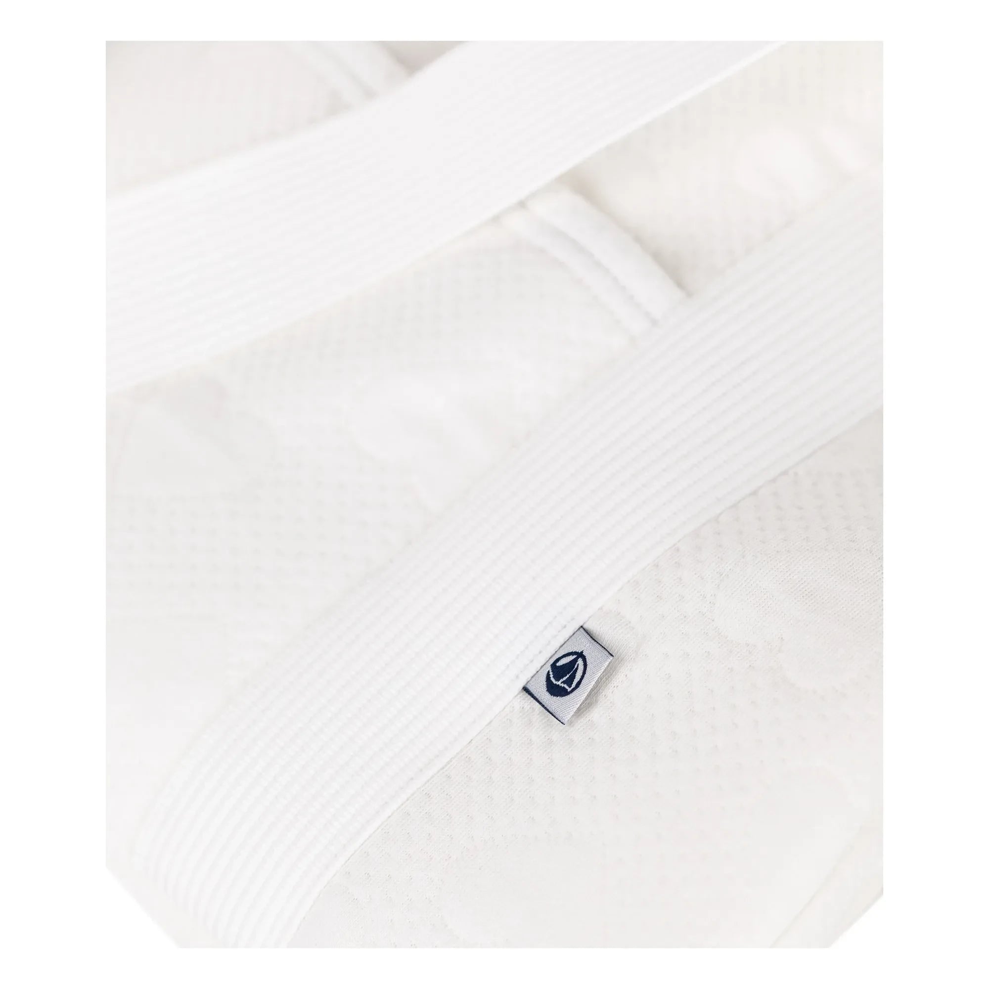 Petit Bateau - Maternity Suitcase with Heart Organic Cotton | Ecru