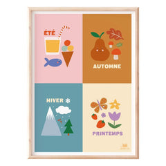 Ma petite vie - Les 4 saisons Posters