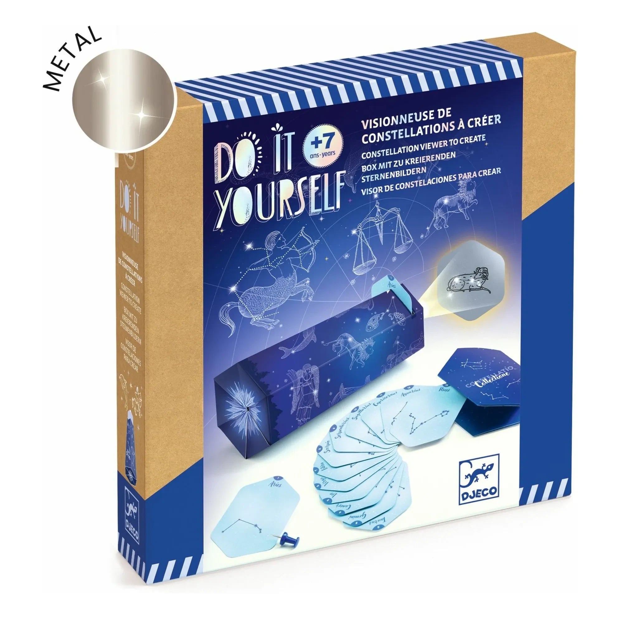 Djeco - DIY Kit - Constellation Viewer Craft Set