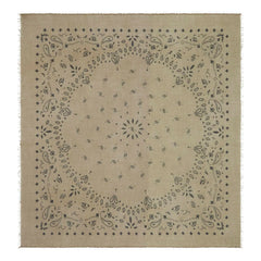 Kujten - Effy Cashmere Voile Bandana | Marled Khaki