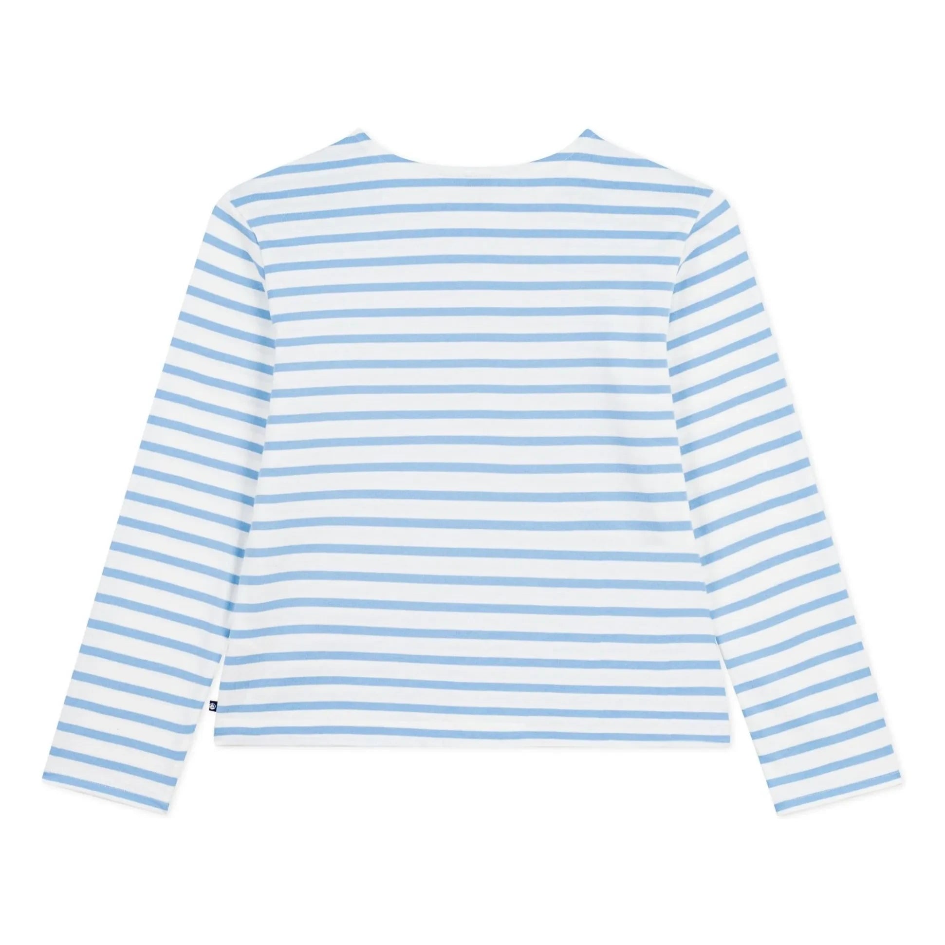 Petit Bateau - Blue Marinière Button Bell