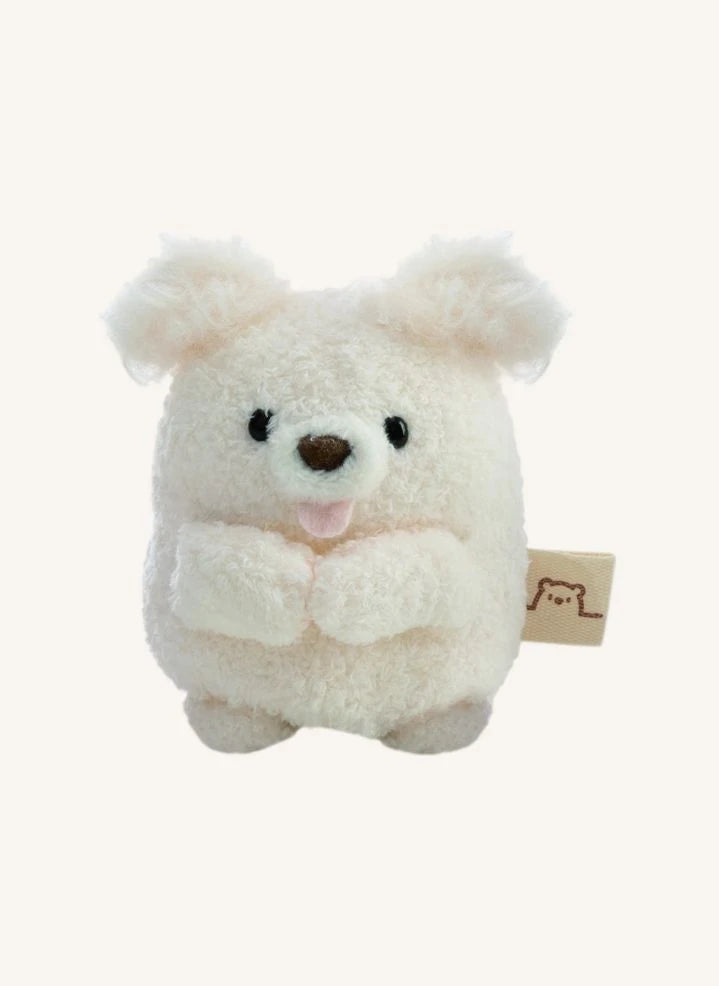 Nici - Washy Dog Plush Toy and Laundry Costume | White
