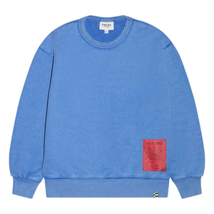 Finger in the nose - Blow organik pamuklu sweatshirt | Kraliyet mavisi