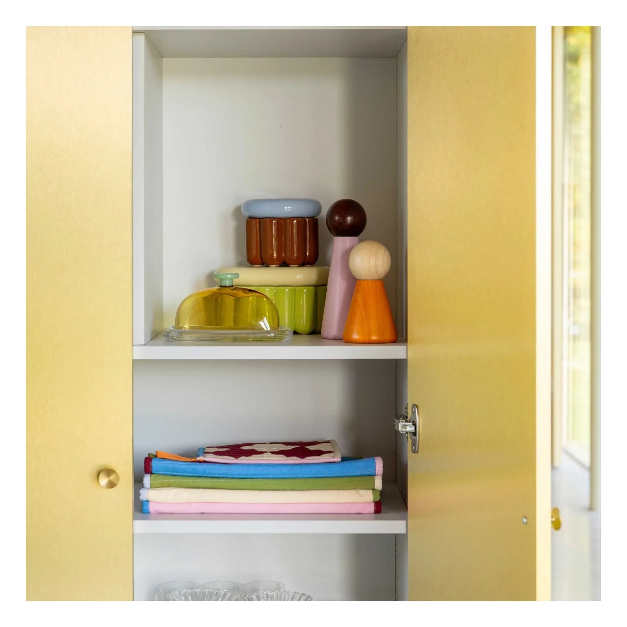 &Klevering - Charlo Rectangular Storage Box | Green