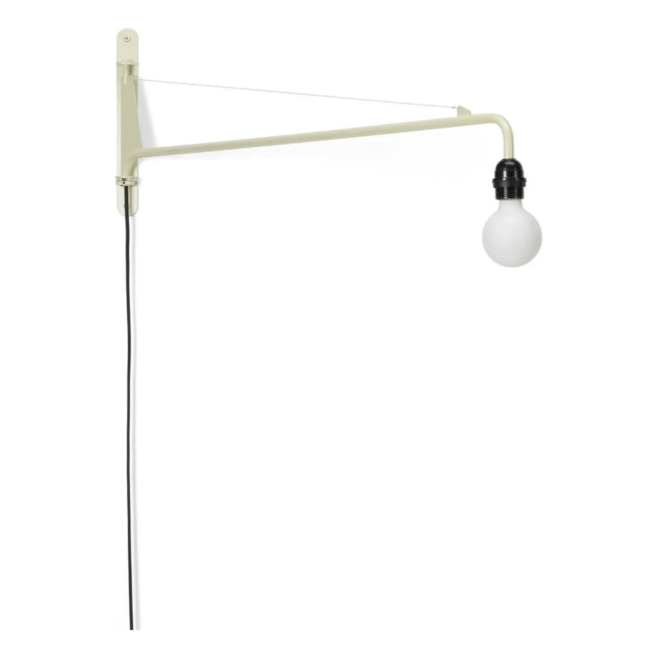 Vitra - Petite Potence Wall Lamp - Jean Prouvé | White