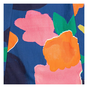 Bobo Choses - Blooming Color Organic Cotton Dress | Blue