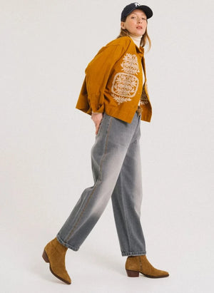 Tinsels - Usk Pamuklu Overshirt | Yellow Curry rengi