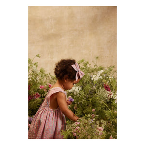 Louise Misha - Martine Flounce Dress | Powder Pink
