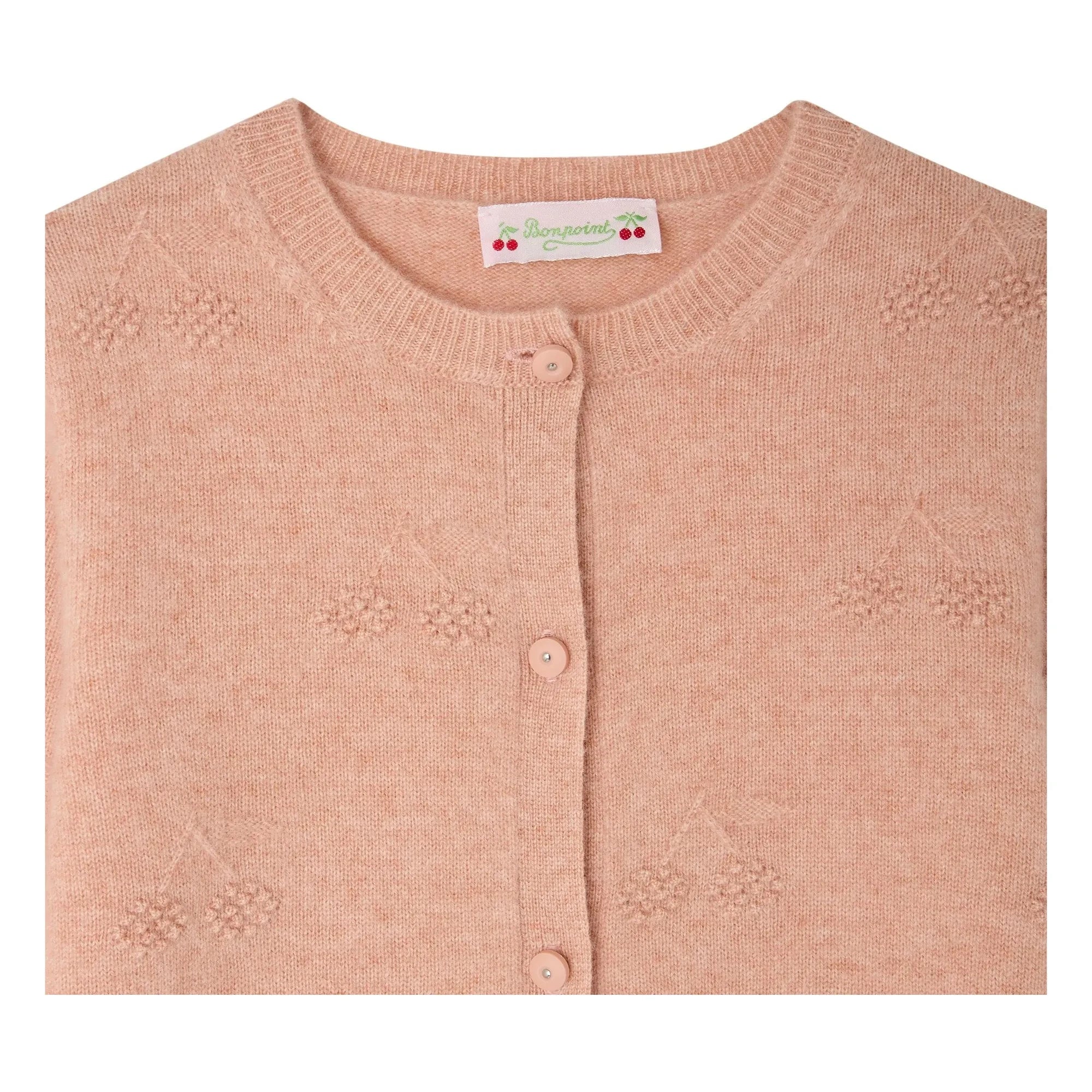 Bonpoint - Manon Cashmere Cardigan | Pink