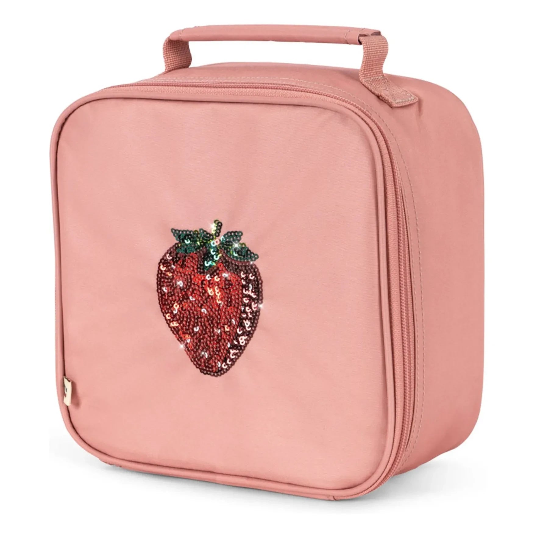 Konges Sløjd - Heat-insulated lunch box with strawberries | Pink
