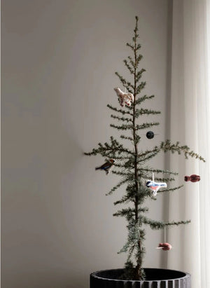 Broste Copenhagen - Brown Cotton Christmas Ornament