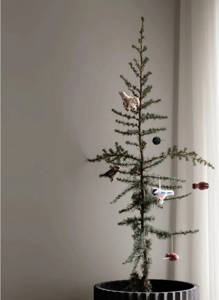 Broste Copenhagen - Brown Cotton Christmas Ornament