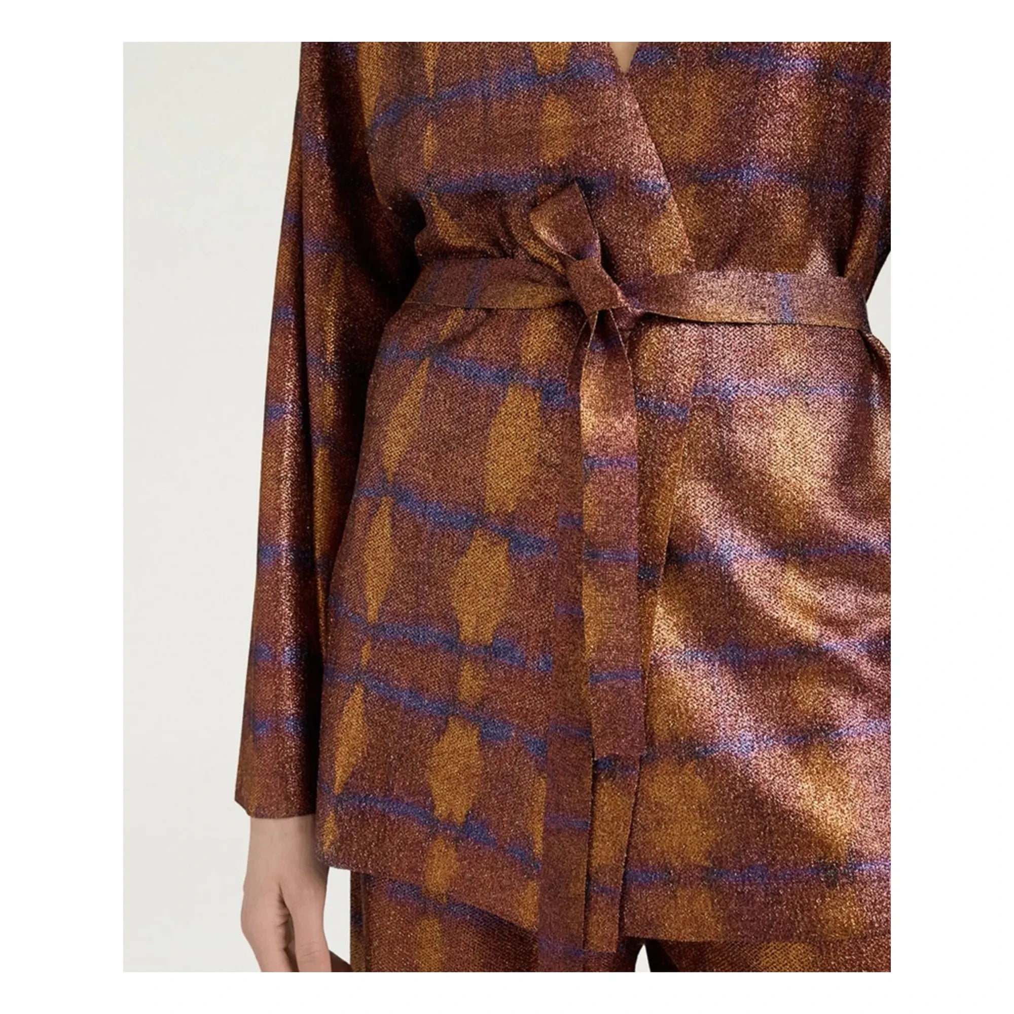Momoni - Chama ceket | Bronz