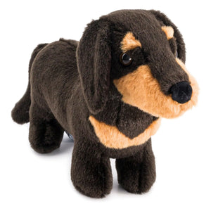 La Pelucherie - Eugène Dachshund Plush 25 cm | Black