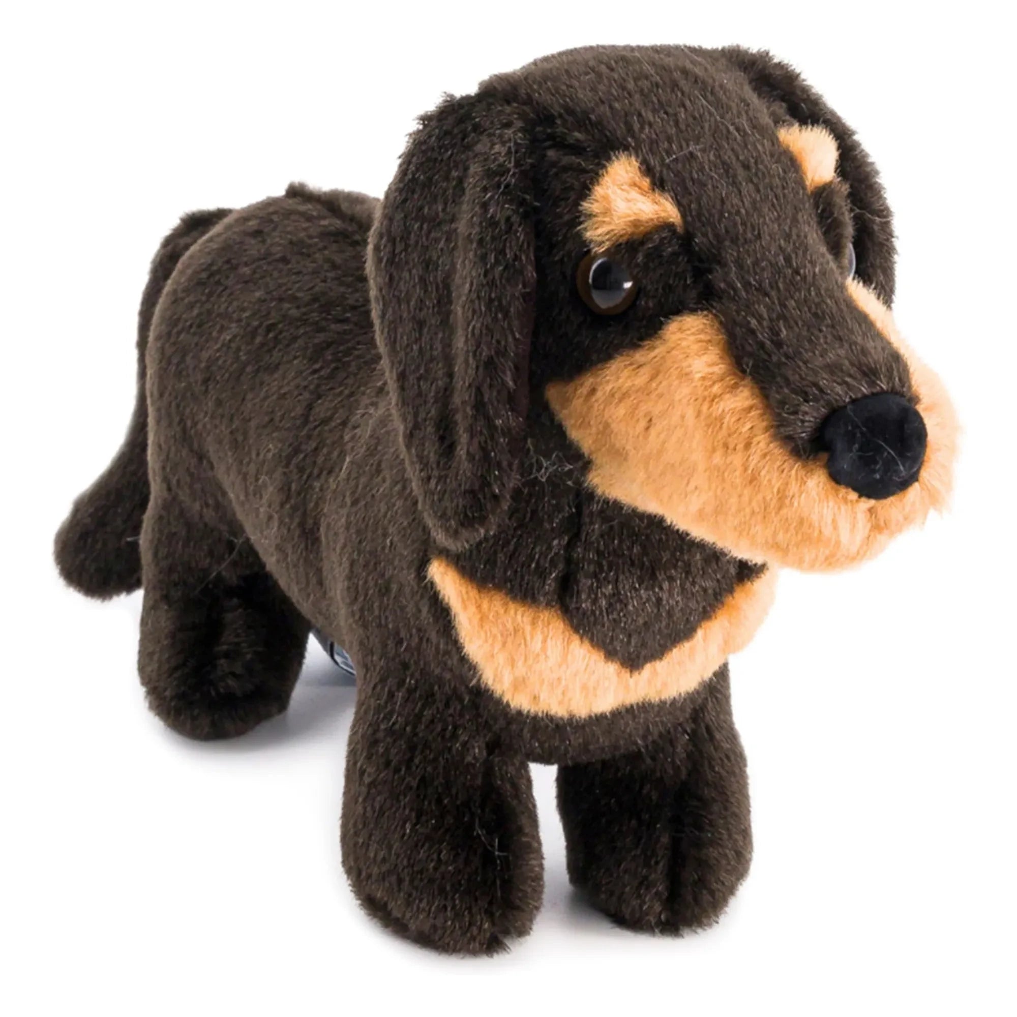 La Pelucherie - Eugène Dachshund Plush 25 cm | Black