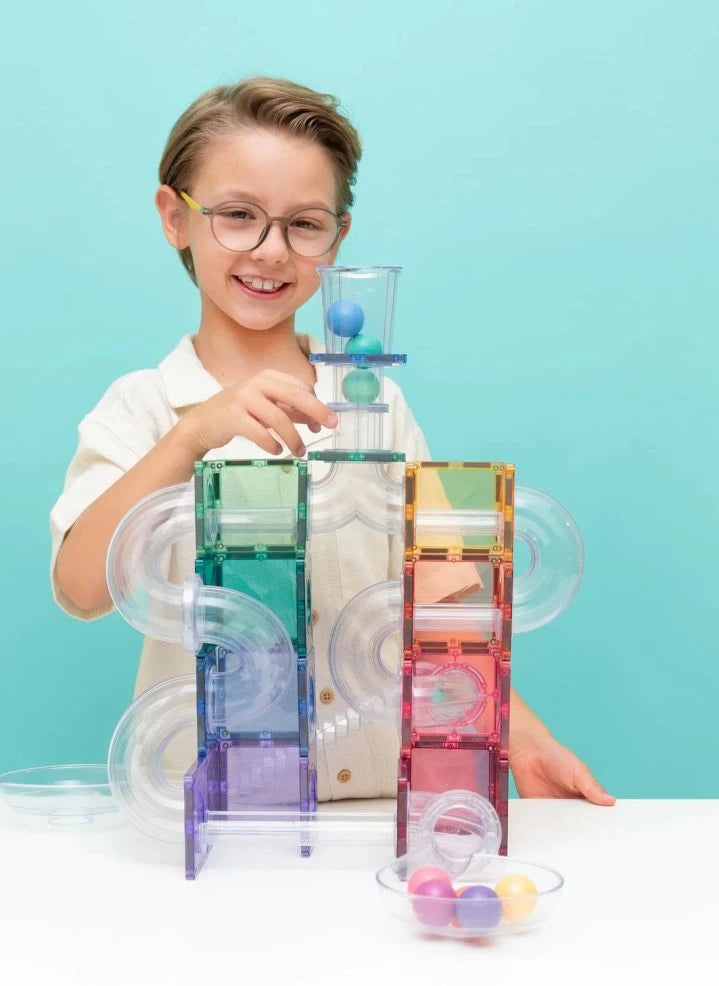 Connetix - Pastel 114 Piece Ball Run Set